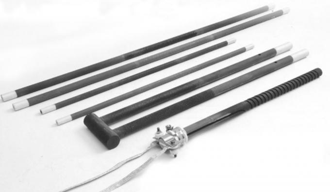 كربيد السيليكون Sic عنصر التسخين Ed النوع الصناعي المقاوم للنيتروجين 0