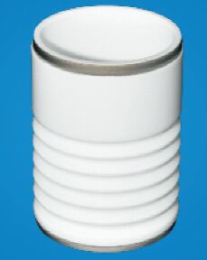 حلقة سيراميكية معدنية مخصصة بقوة سحب > 20,000 psi ومعدل تسرب الهيليوم < 10-9 cc/sec