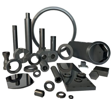 منتجات كربيد السيليكون عالية الأداء مع مقاومة عالية لدرجات الحرارة، ومقاومة للتآكل، وقوة ميكانيكية عالية