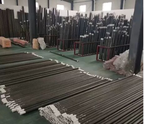 عنصر تسخين SiC بدرجة حرارة تشغيل قصوى تبلغ 1500 درجة مئوية، مقاوم للتآكل وكفاءة حرارية عالية للأفران الصناعية