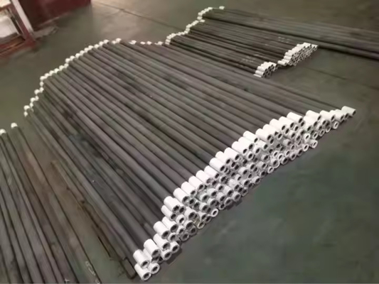 كربيد السيليكون Sic عنصر التسخين Ed النوع الصناعي المقاوم للنيتروجين