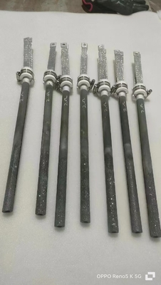 1625°C Scr نوع Sic عناصر تسخين كربيد السيليكون لمصنع Sic Muffle