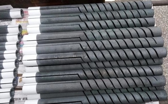 1625°C Scr نوع Sic عناصر تسخين كربيد السيليكون لمصنع Sic Muffle