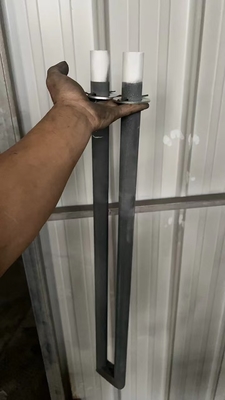 1800 U Type Sic Rod Heater تسخين الكربيد السيليكوني عنصر تسخين كهربائي