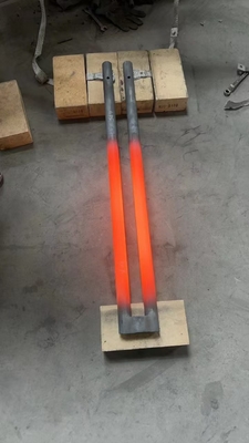 1800 U Type Sic Rod Heater تسخين الكربيد السيليكوني عنصر تسخين كهربائي