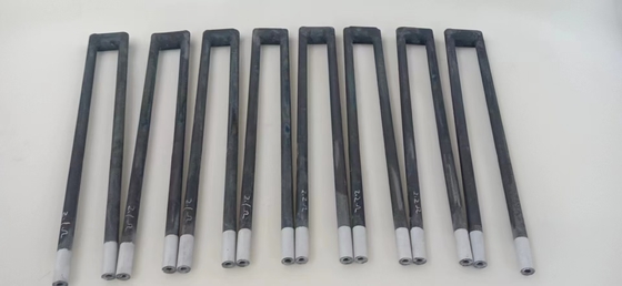1800 U Type Sic Rod Heater تسخين الكربيد السيليكوني عنصر تسخين كهربائي