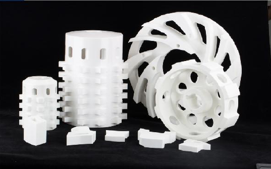 أجزاء مطحنة الرمل الخزفية لعملية الليثيوم فوسفات الحديد الرطبة