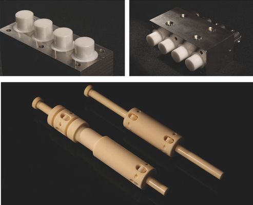 مصاصة السيراميك الصناعية والإصبع