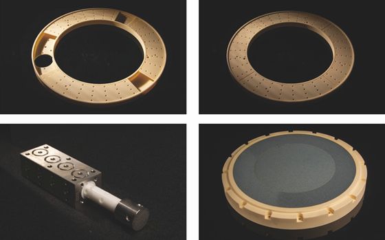 مصاصة السيراميك الصناعية والإصبع