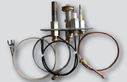 قطع سيراميك لمكونات النار الدائمة