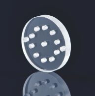 سيراميك شفاف هش ذو هشاشة عالية وتمدد حراري منخفض لتطبيقات أشباه الموصلات