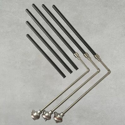 عنصر تسخين SiC بدرجة حرارة تشغيل قصوى تبلغ 1500 درجة مئوية، مقاوم للتآكل وكفاءة حرارية عالية للأفران الصناعية