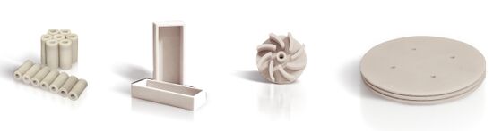 أجزاء هيكلية من نتريد الألومنيوم