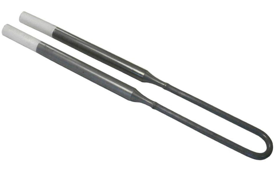 1800 MoSi2 عناصر تسخين 30x300mm قابلية عالية للتمدد الحراري