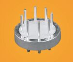 أجزاء من السيراميك الألومينا المعدني